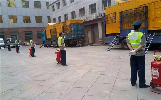 长征镇租赁发电机案例
